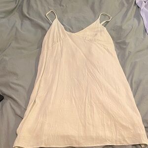 Twik Cream and Green Dress